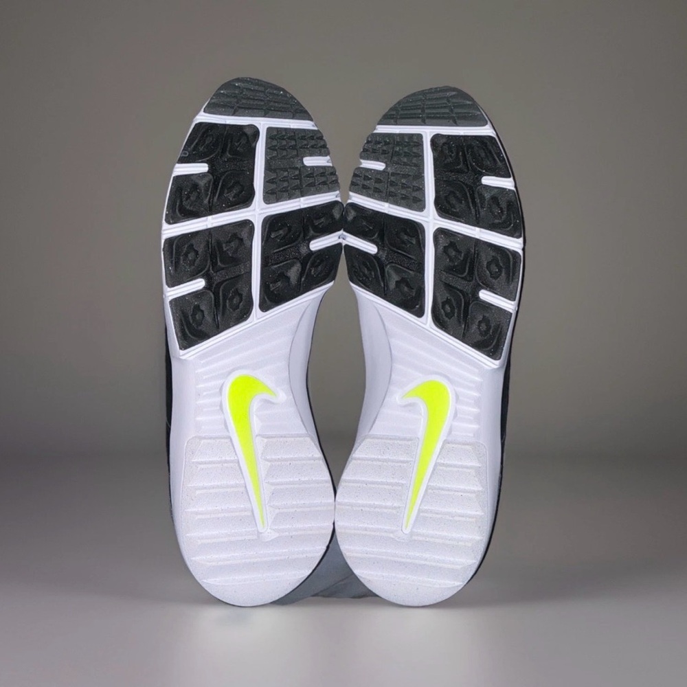 NEW Nike Men’s Free Golf NN Shoe Black/Iron Grey/Volt/White FQ7875-001 - Picture 4 of 5